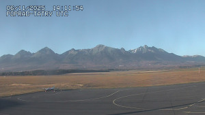 Letiště Poprad-Tatry - Panorama Výsokých Tater - 6.11.2025 v 15:30 Letiště Poprad-Tatry - Panorama Výsokých Tater - 6.11.2025 v 15:30