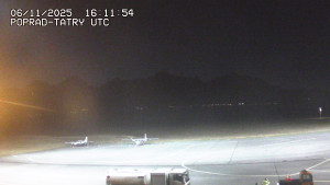 Letiště Poprad-Tatry - Panorama Výsokých Tater - 6.11.2025 v 17:30 Letiště Poprad-Tatry - Panorama Výsokých Tater - 6.11.2025 v 17:30