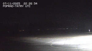 Letiště Poprad-Tatry - Panorama Výsokých Tater - 8.11.2025 v 00:00 Letiště Poprad-Tatry - Panorama Výsokých Tater - 8.11.2025 v 00:00