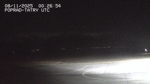 Letiště Poprad-Tatry - Panorama Výsokých Tater - 8.11.2025 v 02:00 Letiště Poprad-Tatry - Panorama Výsokých Tater - 8.11.2025 v 02:00