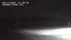 Letiště Poprad-Tatry - Panorama Výsokých Tater - 8.11.2025 v 03:00 Letiště Poprad-Tatry - Panorama Výsokých Tater - 8.11.2025 v 03:00