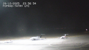 Letiště Poprad-Tatry - Panorama Výsokých Tater - 29.12.2025 v 01:00 Letiště Poprad-Tatry - Panorama Výsokých Tater - 29.12.2025 v 01:00