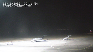 Letiště Poprad-Tatry - Panorama Výsokých Tater - 29.12.2025 v 01:30 Letiště Poprad-Tatry - Panorama Výsokých Tater - 29.12.2025 v 01:30