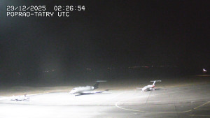 Letiště Poprad-Tatry - Panorama Výsokých Tater - 29.12.2025 v 04:00 Letiště Poprad-Tatry - Panorama Výsokých Tater - 29.12.2025 v 04:00