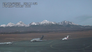 Letiště Poprad-Tatry - Panorama Výsokých Tater - 29.12.2025 v 07:30 Letiště Poprad-Tatry - Panorama Výsokých Tater - 29.12.2025 v 07:30