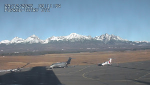 Letiště Poprad-Tatry - Panorama Výsokých Tater - 29.12.2025 v 09:30 Letiště Poprad-Tatry - Panorama Výsokých Tater - 29.12.2025 v 09:30