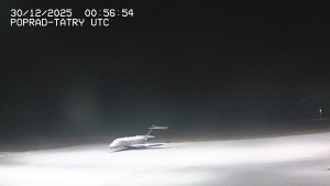 Letiště Poprad-Tatry - Panorama Výsokých Tater - 30.12.2025 v 02:00 Letiště Poprad-Tatry - Panorama Výsokých Tater - 30.12.2025 v 02:00