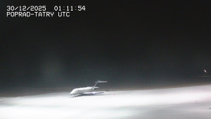 Letiště Poprad-Tatry - Panorama Výsokých Tater - 30.12.2025 v 02:30 Letiště Poprad-Tatry - Panorama Výsokých Tater - 30.12.2025 v 02:30