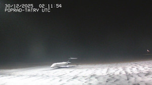 Letiště Poprad-Tatry - Panorama Výsokých Tater - 30.12.2025 v 03:30 Letiště Poprad-Tatry - Panorama Výsokých Tater - 30.12.2025 v 03:30