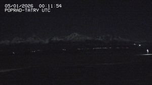 Letiště Poprad-Tatry - Panorama Výsokých Tater - 5.1.2026 v 01:30 Letiště Poprad-Tatry - Panorama Výsokých Tater - 5.1.2026 v 01:30