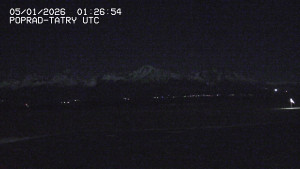 Letiště Poprad-Tatry - Panorama Výsokých Tater - 5.1.2026 v 03:00 Letiště Poprad-Tatry - Panorama Výsokých Tater - 5.1.2026 v 03:00