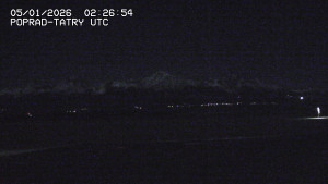 Letiště Poprad-Tatry - Panorama Výsokých Tater - 5.1.2026 v 04:00 Letiště Poprad-Tatry - Panorama Výsokých Tater - 5.1.2026 v 04:00