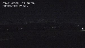 Letiště Poprad-Tatry - Panorama Výsokých Tater - 5.1.2026 v 05:00 Letiště Poprad-Tatry - Panorama Výsokých Tater - 5.1.2026 v 05:00