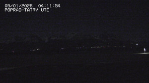 Letiště Poprad-Tatry - Panorama Výsokých Tater - 5.1.2026 v 05:30 Letiště Poprad-Tatry - Panorama Výsokých Tater - 5.1.2026 v 05:30