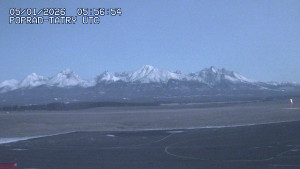 Letiště Poprad-Tatry - Panorama Výsokých Tater - 5.1.2026 v 07:00 Letiště Poprad-Tatry - Panorama Výsokých Tater - 5.1.2026 v 07:00