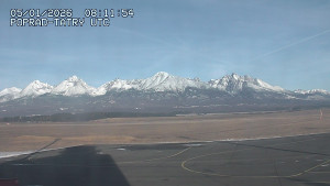 Letiště Poprad-Tatry - Panorama Výsokých Tater - 5.1.2026 v 09:30 Letiště Poprad-Tatry - Panorama Výsokých Tater - 5.1.2026 v 09:30