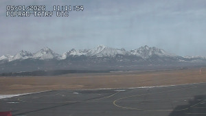 Letiště Poprad-Tatry - Panorama Výsokých Tater - 5.1.2026 v 12:30 Letiště Poprad-Tatry - Panorama Výsokých Tater - 5.1.2026 v 12:30