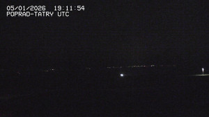 Letiště Poprad-Tatry - Panorama Výsokých Tater - 5.1.2026 v 20:30 Letiště Poprad-Tatry - Panorama Výsokých Tater - 5.1.2026 v 20:30