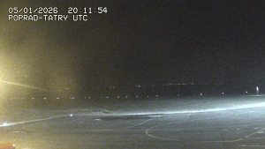 Letiště Poprad-Tatry - Panorama Výsokých Tater - 5.1.2026 v 21:30 Letiště Poprad-Tatry - Panorama Výsokých Tater - 5.1.2026 v 21:30