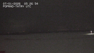 Letiště Poprad-Tatry - Panorama Výsokých Tater - 7.1.2026 v 07:00 Letiště Poprad-Tatry - Panorama Výsokých Tater - 7.1.2026 v 07:00