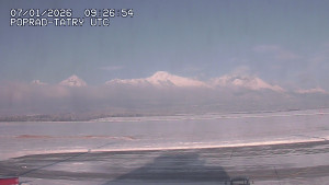 Letiště Poprad-Tatry - Panorama Výsokých Tater - 7.1.2026 v 11:00 Letiště Poprad-Tatry - Panorama Výsokých Tater - 7.1.2026 v 11:00