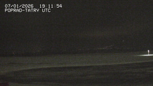 Letiště Poprad-Tatry - Panorama Výsokých Tater - 7.1.2026 v 20:30 Letiště Poprad-Tatry - Panorama Výsokých Tater - 7.1.2026 v 20:30