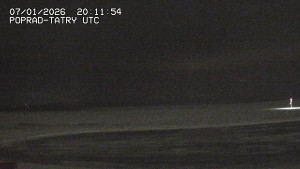 Letiště Poprad-Tatry - Panorama Výsokých Tater - 7.1.2026 v 21:30 Letiště Poprad-Tatry - Panorama Výsokých Tater - 7.1.2026 v 21:30