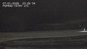 Letiště Poprad-Tatry - Panorama Výsokých Tater - 8.1.2026 v 01:00 Letiště Poprad-Tatry - Panorama Výsokých Tater - 8.1.2026 v 01:00