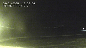 Letiště Poprad-Tatry - Panorama Výsokých Tater - 8.1.2026 v 18:00 Letiště Poprad-Tatry - Panorama Výsokých Tater - 8.1.2026 v 18:00