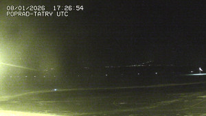 Letiště Poprad-Tatry - Panorama Výsokých Tater - 8.1.2026 v 19:00 Letiště Poprad-Tatry - Panorama Výsokých Tater - 8.1.2026 v 19:00