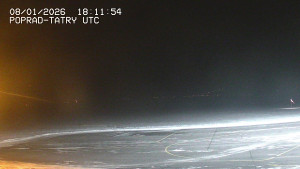 Letiště Poprad-Tatry - Panorama Výsokých Tater - 8.1.2026 v 19:30 Letiště Poprad-Tatry - Panorama Výsokých Tater - 8.1.2026 v 19:30