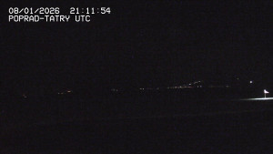 Letiště Poprad-Tatry - Panorama Výsokých Tater - 8.1.2026 v 22:30 Letiště Poprad-Tatry - Panorama Výsokých Tater - 8.1.2026 v 22:30