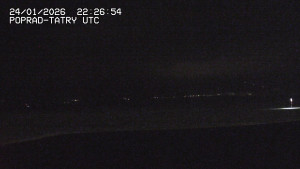 Letiště Poprad-Tatry - Panorama Výsokých Tater - 25.1.2026 v 00:00 Letiště Poprad-Tatry - Panorama Výsokých Tater - 25.1.2026 v 00:00