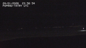Letiště Poprad-Tatry - Panorama Výsokých Tater - 25.1.2026 v 01:00 Letiště Poprad-Tatry - Panorama Výsokých Tater - 25.1.2026 v 01:00