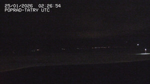 Letiště Poprad-Tatry - Panorama Výsokých Tater - 25.1.2026 v 04:00 Letiště Poprad-Tatry - Panorama Výsokých Tater - 25.1.2026 v 04:00