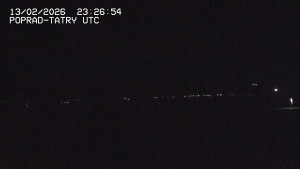 Letiště Poprad-Tatry - Panorama Výsokých Tater - 14.2.2026 v 01:00 Letiště Poprad-Tatry - Panorama Výsokých Tater - 14.2.2026 v 01:00