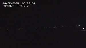 Letiště Poprad-Tatry - Panorama Výsokých Tater - 14.2.2026 v 02:00 Letiště Poprad-Tatry - Panorama Výsokých Tater - 14.2.2026 v 02:00