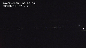 Letiště Poprad-Tatry - Panorama Výsokých Tater - 14.2.2026 v 04:00 Letiště Poprad-Tatry - Panorama Výsokých Tater - 14.2.2026 v 04:00