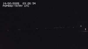 Letiště Poprad-Tatry - Panorama Výsokých Tater - 14.2.2026 v 05:00 Letiště Poprad-Tatry - Panorama Výsokých Tater - 14.2.2026 v 05:00