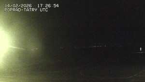 Letiště Poprad-Tatry - Panorama Výsokých Tater - 14.2.2026 v 19:00 Letiště Poprad-Tatry - Panorama Výsokých Tater - 14.2.2026 v 19:00