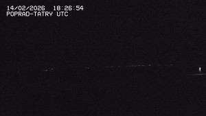 Letiště Poprad-Tatry - Panorama Výsokých Tater - 14.2.2026 v 20:00 Letiště Poprad-Tatry - Panorama Výsokých Tater - 14.2.2026 v 20:00