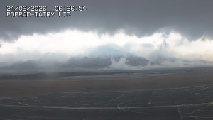 Letiště Poprad-Tatry - Panorama Výsokých Tater - 24.2.2026 v 08:00 Letiště Poprad-Tatry - Panorama Výsokých Tater - 24.2.2026 v 08:00