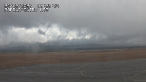 Letiště Poprad-Tatry - Panorama Výsokých Tater - 24.2.2026 v 11:00 Letiště Poprad-Tatry - Panorama Výsokých Tater - 24.2.2026 v 11:00