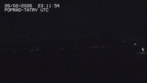 Letiště Poprad-Tatry - Panorama Výsokých Tater - 27.2.2026 v 00:30 Letiště Poprad-Tatry - Panorama Výsokých Tater - 27.2.2026 v 00:30