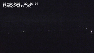 Letiště Poprad-Tatry - Panorama Výsokých Tater - 27.2.2026 v 01:00 Letiště Poprad-Tatry - Panorama Výsokých Tater - 27.2.2026 v 01:00