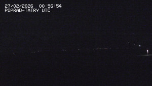 Letiště Poprad-Tatry - Panorama Výsokých Tater - 27.2.2026 v 02:00 Letiště Poprad-Tatry - Panorama Výsokých Tater - 27.2.2026 v 02:00