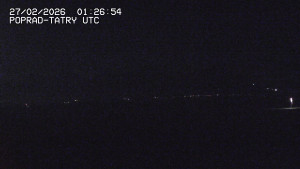 Letiště Poprad-Tatry - Panorama Výsokých Tater - 27.2.2026 v 03:00 Letiště Poprad-Tatry - Panorama Výsokých Tater - 27.2.2026 v 03:00