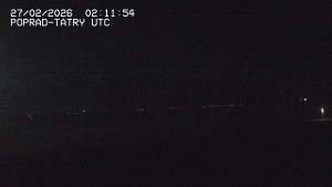 Letiště Poprad-Tatry - Panorama Výsokých Tater - 27.2.2026 v 03:30 Letiště Poprad-Tatry - Panorama Výsokých Tater - 27.2.2026 v 03:30