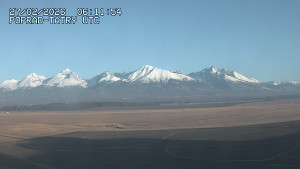 Letiště Poprad-Tatry - Panorama Výsokých Tater - 27.2.2026 v 07:30 Letiště Poprad-Tatry - Panorama Výsokých Tater - 27.2.2026 v 07:30