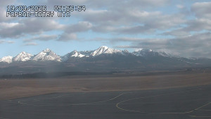 Letiště Poprad-Tatry - Panorama Výsokých Tater - 19.3.2026 v 07:00 Letiště Poprad-Tatry - Panorama Výsokých Tater - 19.3.2026 v 07:00